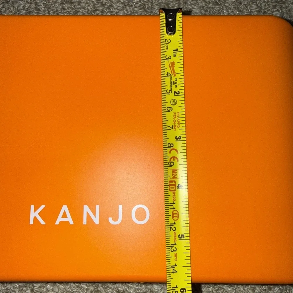 KANJO Acupressure Lower Back Pain Relief Cushion Orange New No Box
